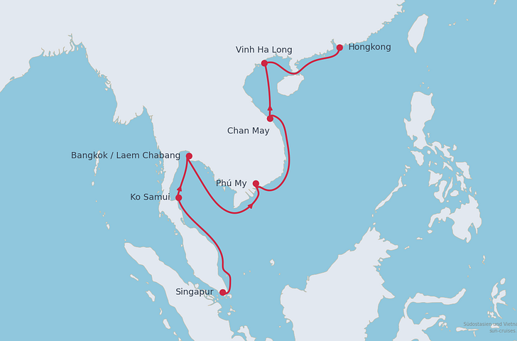 Impression zu Winter 2026/27 - Mein Schiff 6 - Südostasien und Vietnam
