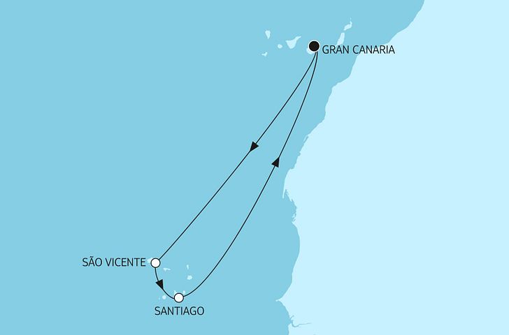 Impressionn zu Winter 2025/26 - Mein Schiff 7 - Kanaren mit Kapverdischen Inseln