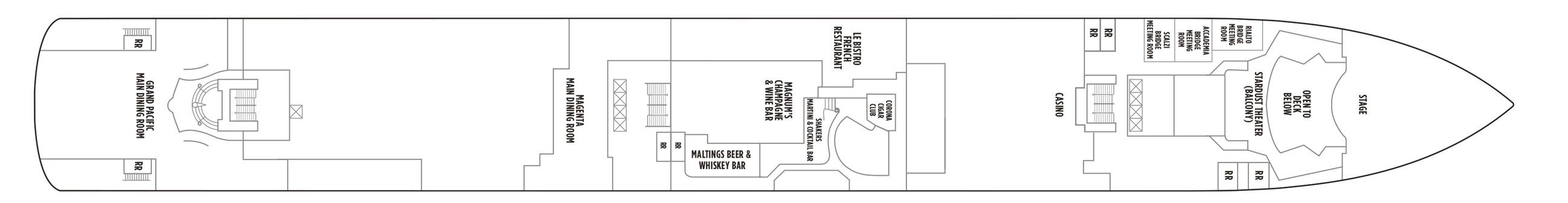 Norwegian Gem - Norwegian Cruise Line - DECK 6