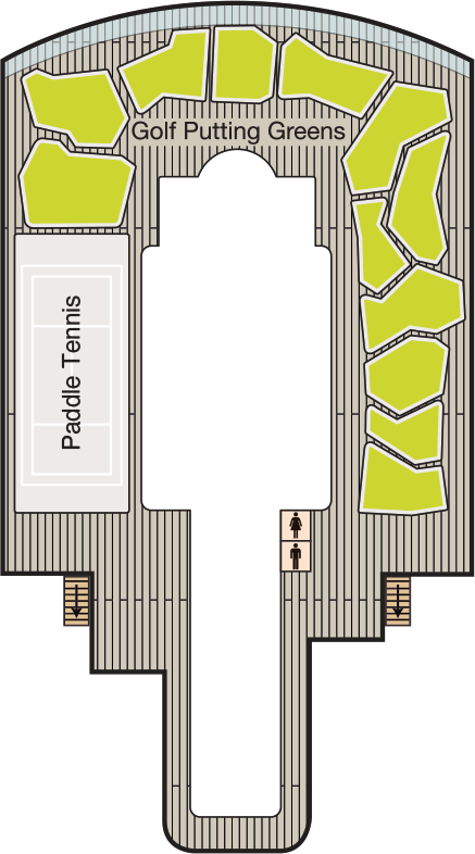 MS Vista - Oceania Cruises - Deck 16 (Deck 16)