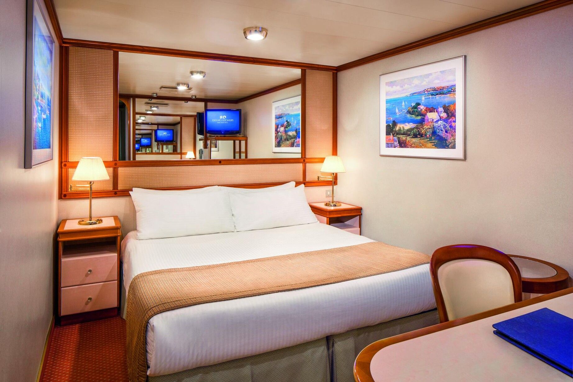 Caribbean Princess - Princess Cruises - 2-BETT INNENKABINE