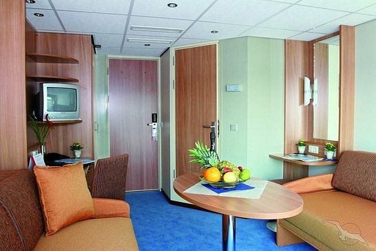 MS Aurelia - Phoenix Flusskreuzfahrten - Zweibett außen Saturndeck (E)