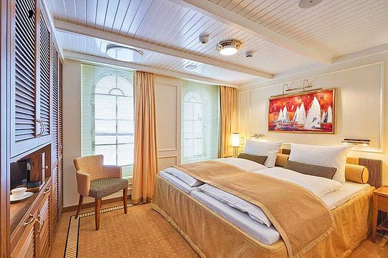 Sea Cloud Spirit - Sea Cloud Cruises - C: De-Luxe-Lido-Außenkabine