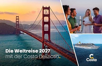 costa deliziosa - weltreise 2027