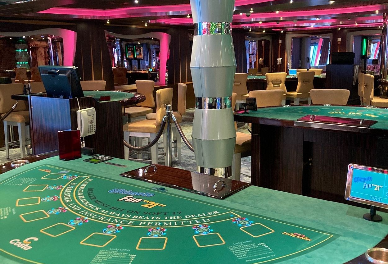Das Casinoan Bord der Costa Favolosa