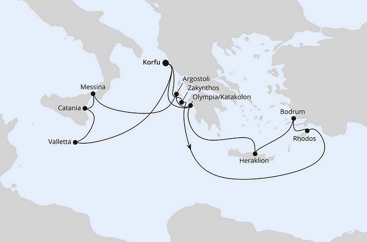 Impression zu Sommer 2027 - AIDAblu - Griechenland & Mittelmeerinseln