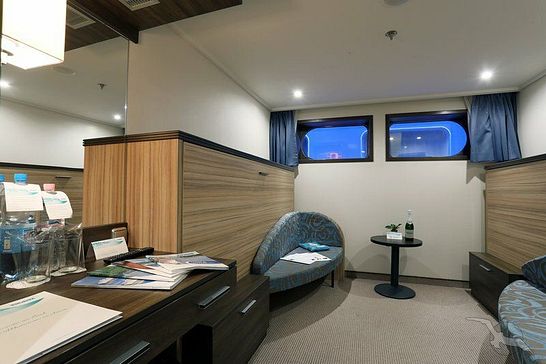 MS Ariana - Phoenix Flusskreuzfahrten - Zweibett zur Alleinbenutzung außen Neptundeck (F)