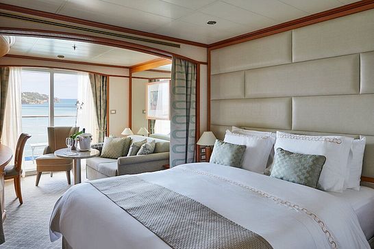 Silver Whisper - Silversea - Deluxe Veranda Suite (DX)