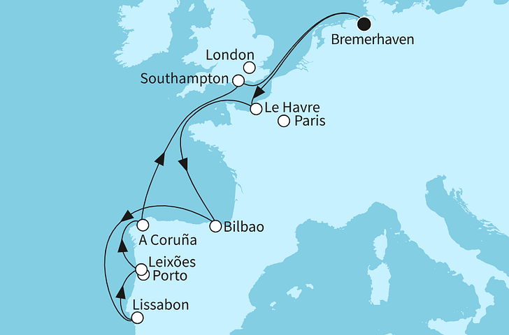 Impression zu Sommer 2027 - Mein Schiff 3 - Westeuropas Vielfalt mit Lissabon