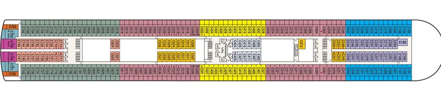 Emerald Princess - Princess Cruises - DECK 10 - CARIBE