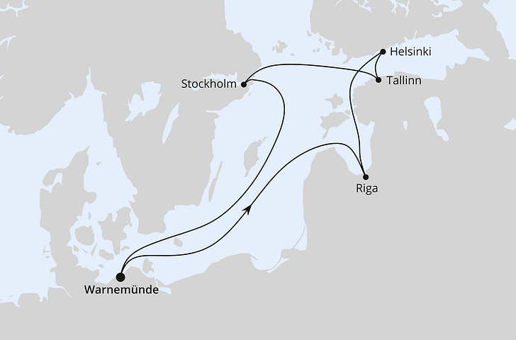 Impression zu Kreuzfahrten mit AIDAdiva - Sommer 2026 - Ostsee