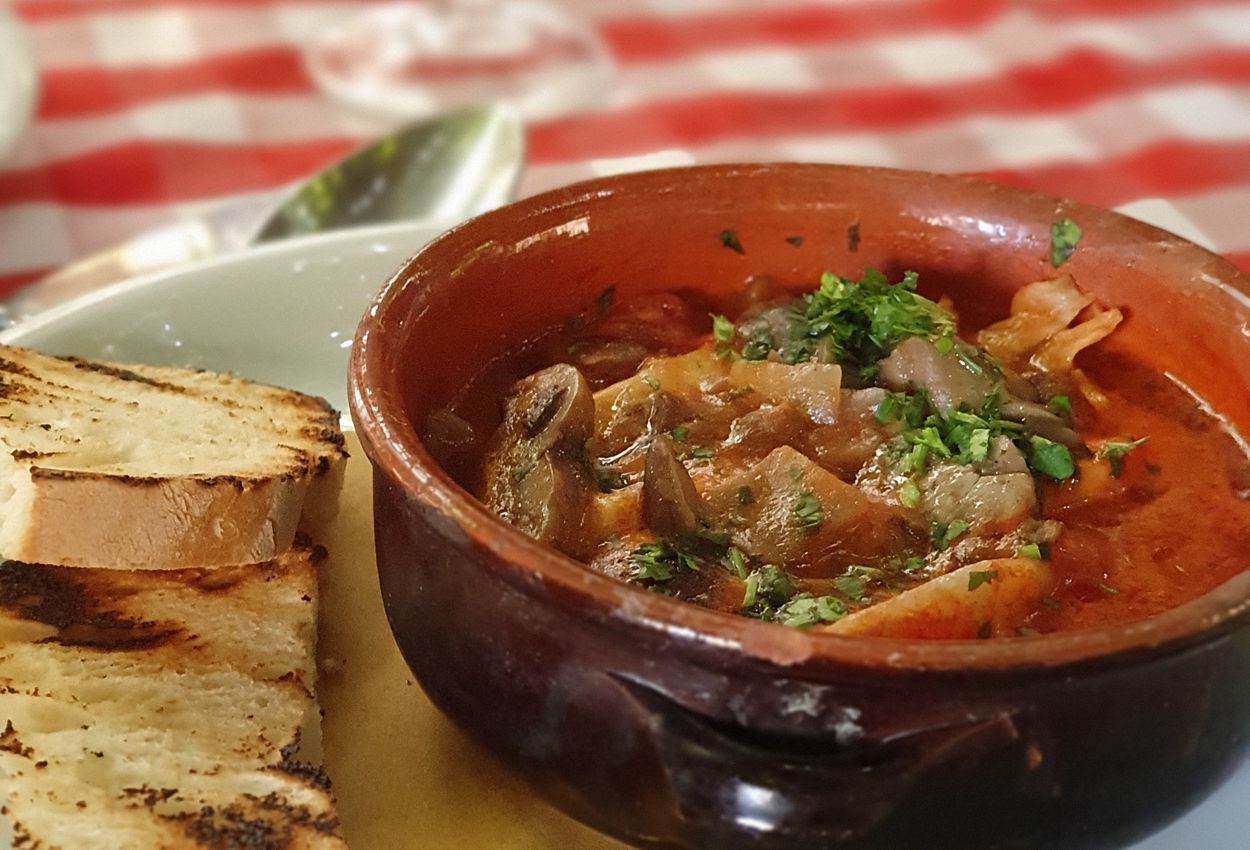 Typisches Italienisches Essen