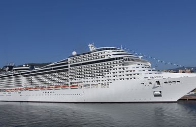 cruise night auf der msc preziosa