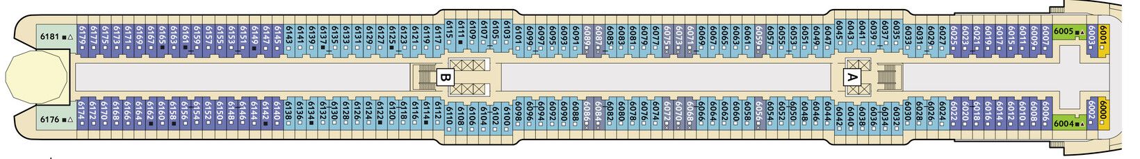 Mein Schiff 3 Mein Schiff 4 Deck 6