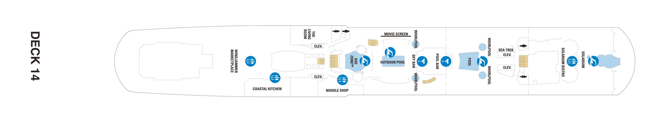 Quantum of the Seas Deck 14