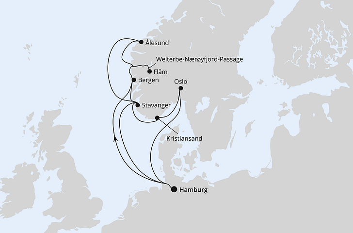 Impression zu Sommer 2027 - AIDAnova - Große Norwegen-Reise