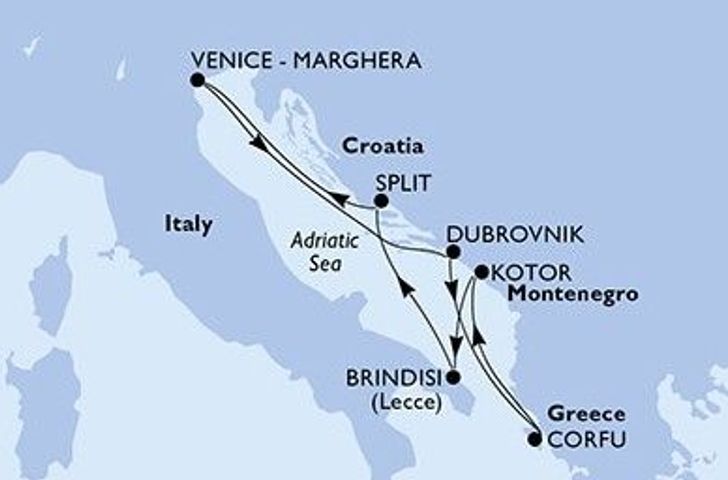 Impression zu MSC Last Minute Special - MSC Armonia - Adria