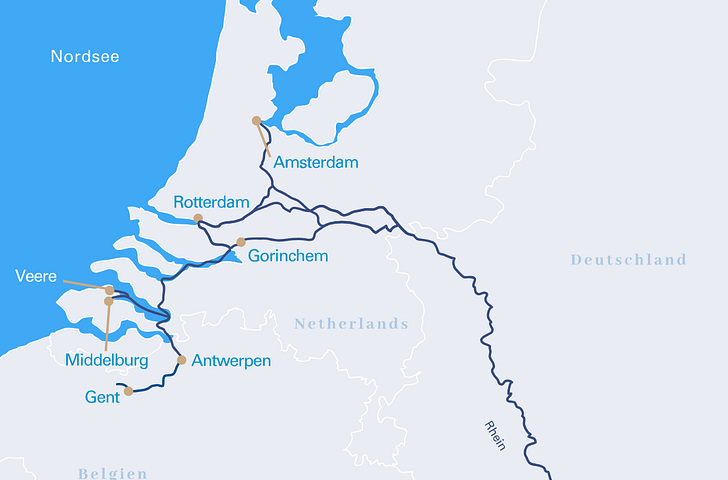 Impressionn zu VIVA Cruises - MS VIVA ENJOY - Niederlande & Belgien
