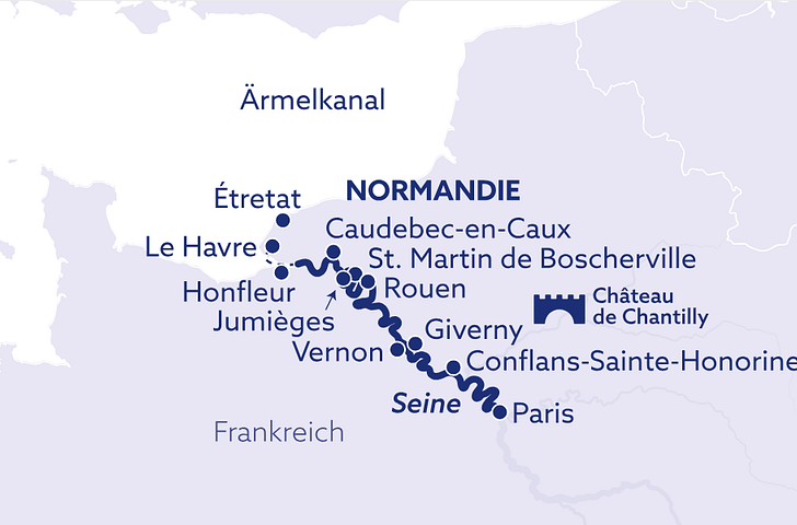 Impression zu nicko cruises Last Minute - MS Seine Comtesse - Romantische Seine