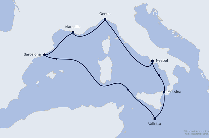Impression zu Winter 2026/27 - MSC World Europa - Mittelmeerträume entdecken