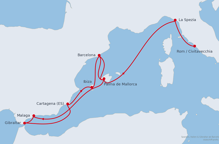 Impression zu AIDA Last Minute - AIDAcosma - Spanien, Italien & Gibraltar