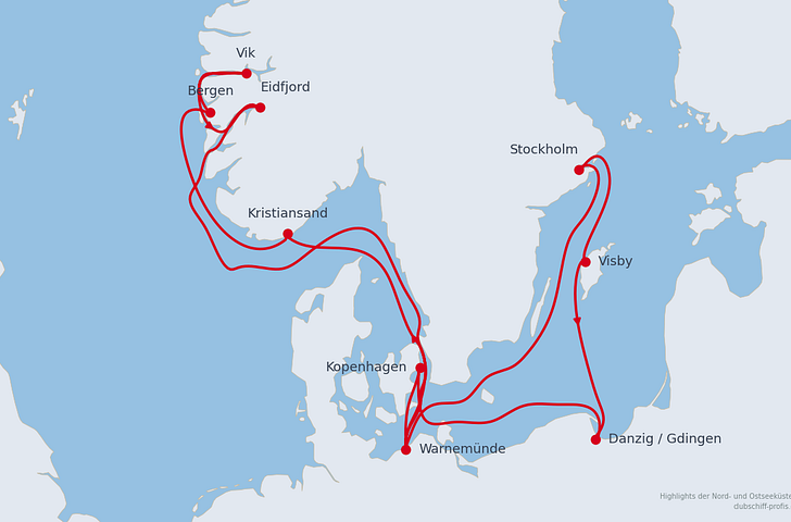 Impression zu Sommer 2027 - AIDAdiva - Highlights der Nord- und Ostseeküste