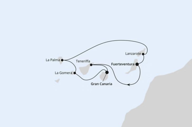Impressionn zu AIDA Wintersehen - Kanaren ab Fuerteventura