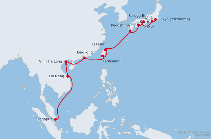 Impression zu AIDA Winter 2026/27 - AIDAstella - Japan, Taiwan, Vietnam & Hongkong