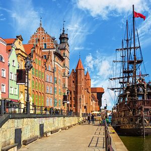 Hafen Danzig Polen