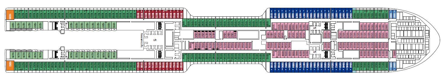 MSC World Europa - MSC Cruises - DECK 10
