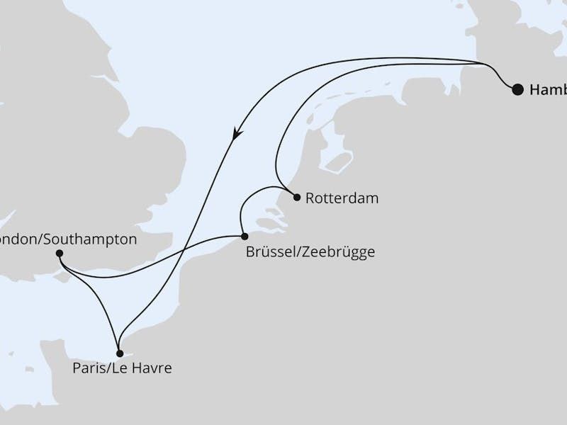 Metropolen ab Hamburg