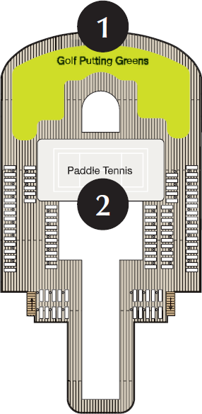 MS Marina - Oceania Cruises - Deck 16 (Deck 16)