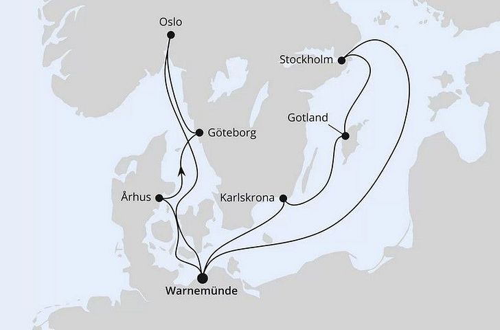 Impression zu Sommer 2026 Besttarif - AIDAmar - Städte der Ostsee