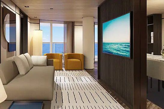 Norwegian Viva - Norwegian Cruise Line - The Haven Deluxe Owner's Suite mit großem Balkon (H3)