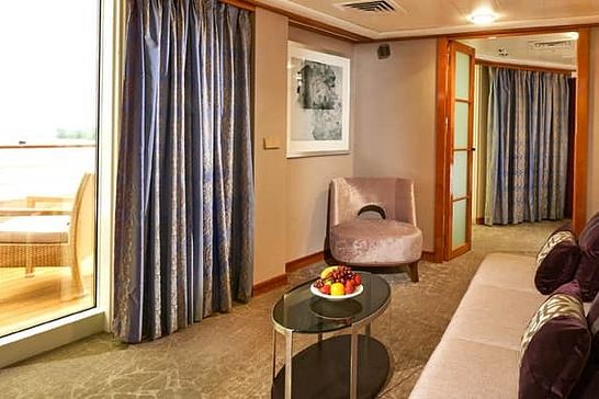 Norwegian Sun - Norwegian Cruise Line - Penthouse mit großem Balkon, Heck (SF)