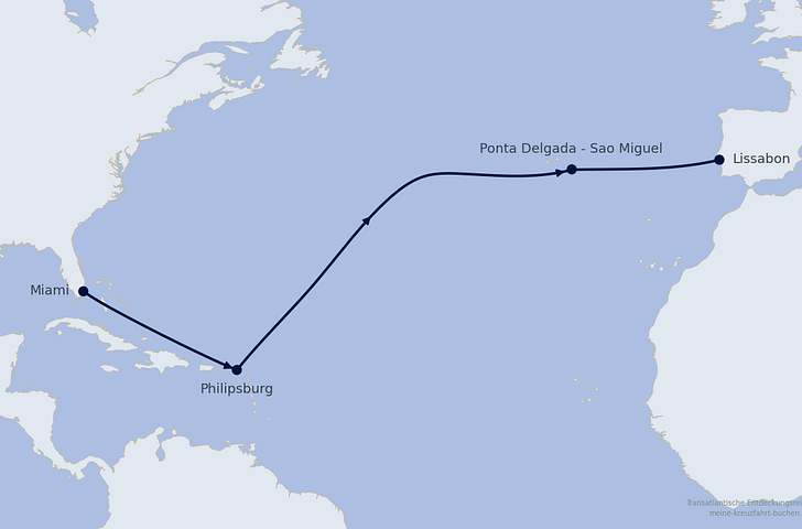 Impression zu Transreisen - MSC Meraviglia - Transatlantische Entdeckungsreise