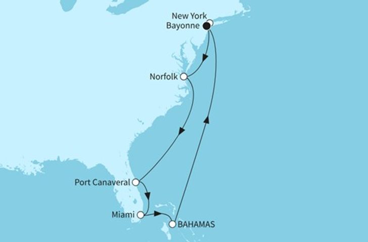Impressionn zu Sommer 2026 - Mein Schiff 1 - Florida und Bahamas