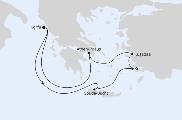 Impressionn zu AIDA Sommer Special - AIDAblu - Griechenland