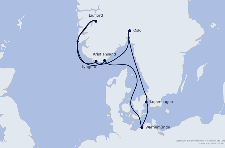Impression zu Sommer 2026 - MSC Magnifica - Nordische Metropolen & Ostsee