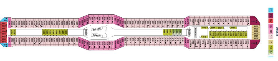 Celebrity Solstice - Celebrity Cruises - DECK 8