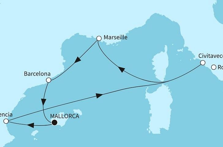 Impression zu Mein Schiff im Advent - Mein Schiff 4 - Höhepunkte des Westlichen Mittelmeers