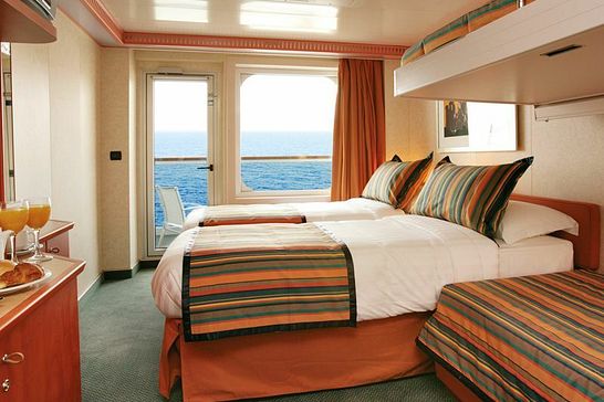 Costa Pacifica - Costa Kreuzfahrten - Balkonkabine (BV)