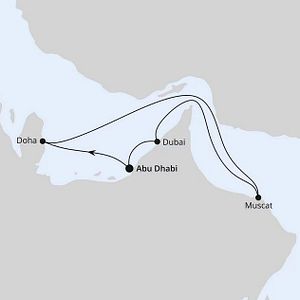 Wolkenkratzer Abu Dhabi Emirate 