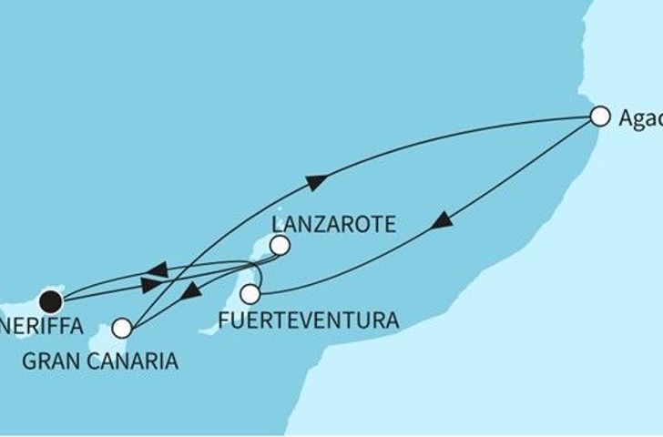 Impression zu Winter 2026/27 - Mein Schiff Relax - Kanaren mit Marokko