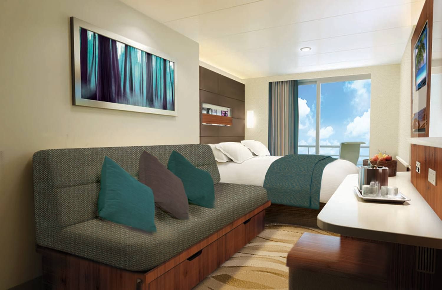 Norwegian Escape - Norwegian Cruise Line - Balkonkabine