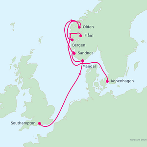 Norwegen Bergen