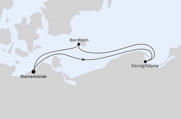 Impression zu Winter 2025/26 Besttarif - AIDAmar - Kurzreise nach Danzig & Bornholm