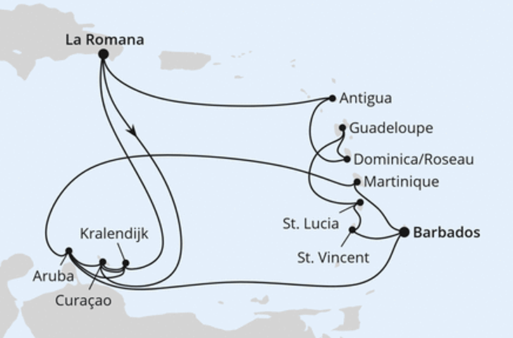 Impression zu AIDA Winter 2026/27 - AIDAperla - Karibische Insel-Rundreise