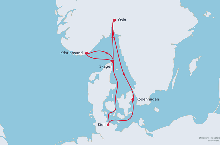 Impression zu Sommer 2027 - Mein Schiff 1 - Stippvisite ins Nordland