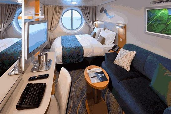 Oasis of the Seas - Royal Caribbean International - Panoramic Ocean View Stateroom (1L)